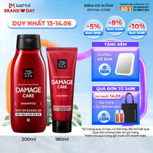 Bộ dầu gội Mise En Scene Damage Care