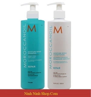 Bộ dầu gội xả dưỡng ẩm Moroccanoil Hydration - 1000ml