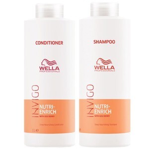 Bộ dầu gội xả hấp Wella Enrich dành cho tóc khô xơ hư tổn