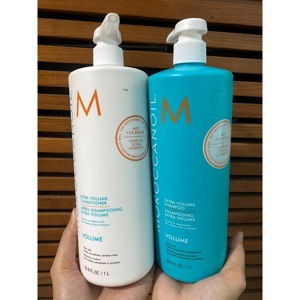 Bộ dầu gội xả làm phồng tóc Moroccanoil Volume - 1000ml