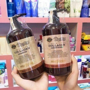 Bộ dầu gội xả Mefaso Collagen Ý 850ml