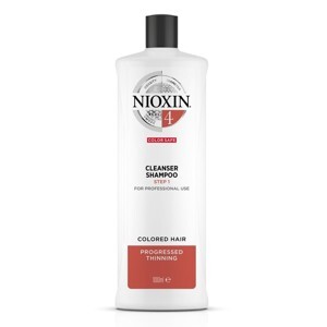 Bộ dầu gội xả Nioxin đặc trị số 4 - 1000ml, chống rụng cho tóc mãnh đã qua hóa chất đã thưa tóc