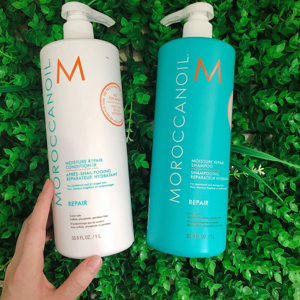 Bộ dầu gội xả phục hồi độ ẩm Repair Moroccanoil - 1000ml