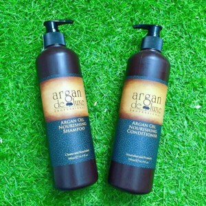 Bộ dầu gội xả phục hồi tóc Argan Deluxe Canada