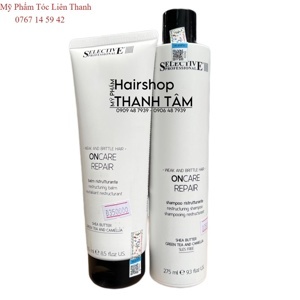 Bộ dầu gội xả phục hồi tóc hư tổn Repair Oncare Selective - 250ml