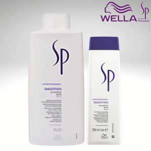 Bộ dầu gội xả siêu mượt SP Wella Smoothen - 1000ml, cho tóc thẳng