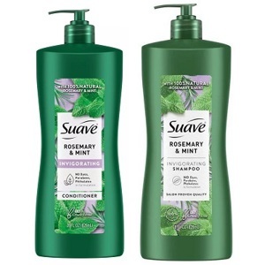 Bộ dầu gội – xả Suave Rosemary + Mint