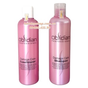 Bộ dầu gội xả tái tạo tóc hư tổn Obsidian - 300ml