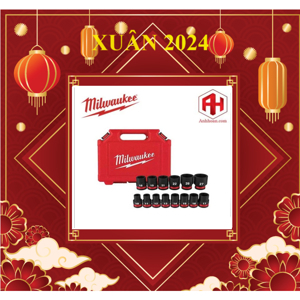 Bộ đầu khẩu 14pcs 49-66-7013 Milwaukee