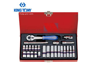 Bộ đầu khẩu KingTony 2526MR01, 1/4'' 26 chi tiết