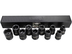 Bộ đầu khẩu lục giác YT-1025, 1/2" 10 chi tiết