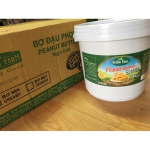 Bơ đậu phộng Golden Farm dạng mịn 5kg