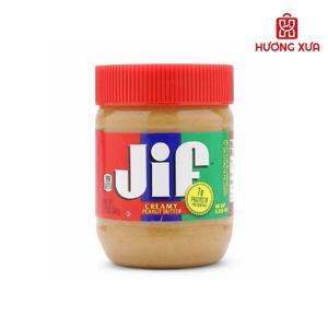 Bơ đậu phộng mịn Jif hũ 340g