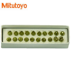 Bộ đầu ren thay thế hệ inch 10 chi tiết Mitutoyo 126-810