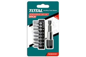 Bộ đầu tua vít Total TACSD3091 (9 chi tiết)