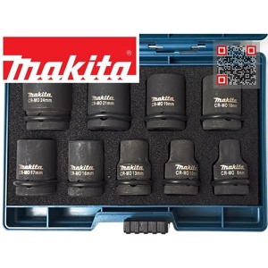 Bộ đầu tuýp 1/2" 9 chi tiết Makita D-41517