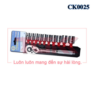 Bộ đầu tuýp 12 chi tiết C-Mart K0025