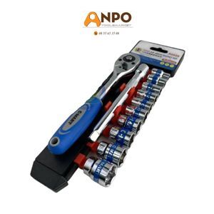 Bộ đầu tuýp 12 chi tiết C-Mart K0025