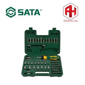 Bộ đầu tuýp 60 chi tiết cần tự động Sata 09-324