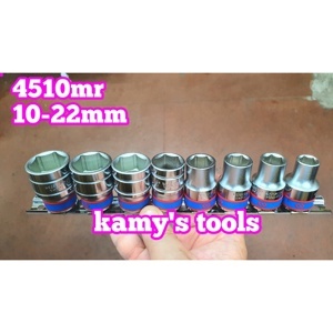 Bộ đầu tuýp 8 chi tiết 1/2 inch Kingtony 4010SR