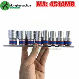 Bộ đầu tuýp hệ Metric 8 chi tiết Kingtony 4510MR 1/2"