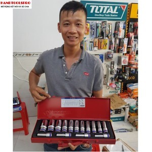 Bộ đầu tuýp lục giác dài 8 chi tiết Kingtony 4315MR