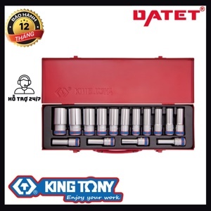 Bộ đầu tuýp lục giác dài 8 chi tiết Kingtony 4315MR