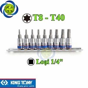 Bộ đầu tuýp lục giác sao Kingtony 2109PR