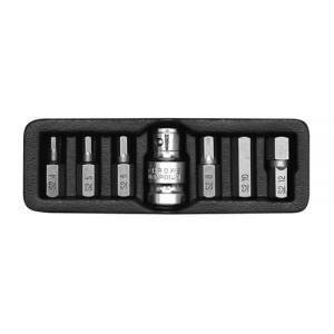 Bộ đầu tuýp mũi lục giác 1/2" Yato 7 chi tiết YT-0412