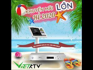 Bộ Đầu VietKTV HD Plus 4TB + Màn hình 22 inch