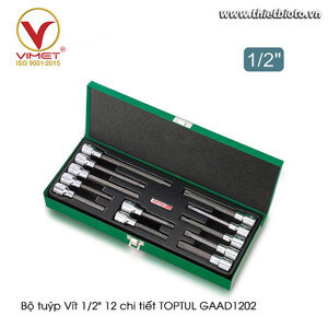 Bộ đầu vít Toptul GAAD1202 - 12 món