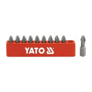 Bộ đầu vít 4 cạnh - lục giác 1/4' PH 10 chi tiết YT-0473