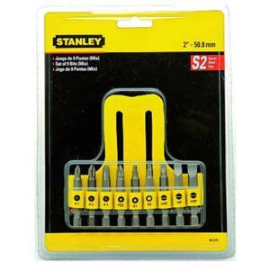 Bộ đầu vít Stanley 68-070, 9 chi tiết