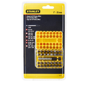 Bộ đầu vít Stanley 68-072, 33 chi tiết