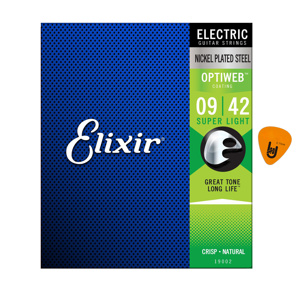 Bộ dây đàn Elixir Electric Guitar Strings 19002