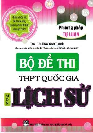 Bộ Đề Thi Lịch Sử Phương Pháp Tự Luận