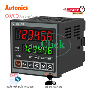 Bộ đếm Autonics CT6M-1P4