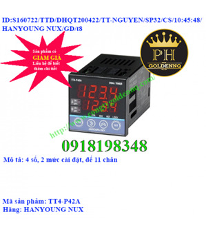 Bộ đếm giờ Hanyoung TT4-P42A