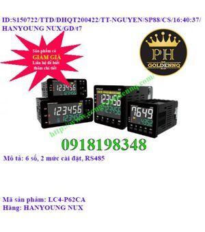 Bộ đếm Hanyoung LC4-P62CA