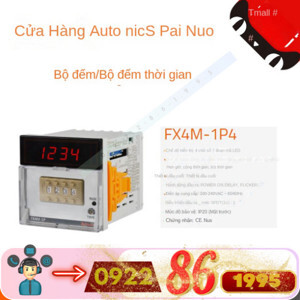 Bộ đếm và hẹn giờ 4 chữ số, đèn led Autonics FX4M-2P4