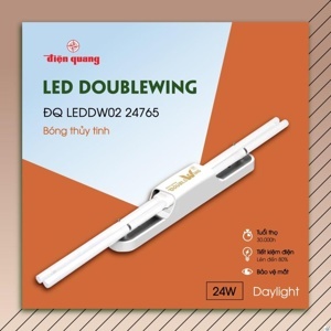 Bộ đèn LED Doublewing Điện Quang ĐQ LEDDW02 24765