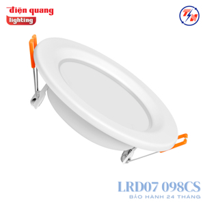 Bộ đèn LED downlight Điện Quang ĐQ LRD07 098CS