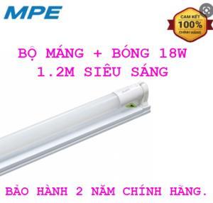 Bộ đèn Led tuýp thủy tinh 0m6 1x18W MGT-120T MPE