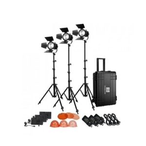 Bộ đèn Nanlite LED CN-30F 3KIT trolly case - FNA11