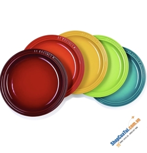 Bộ đĩa gốm sứ Le Creuset 23cm