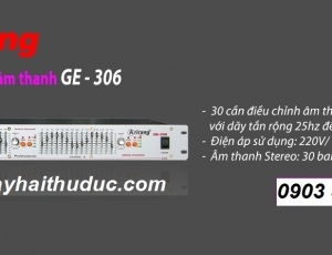 Bộ điều chỉnh lọc âm Arirang GE-306