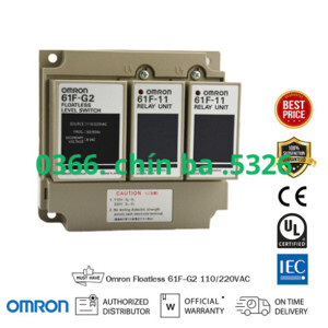 Bộ điều khiển mực nước Omron 61F-G2