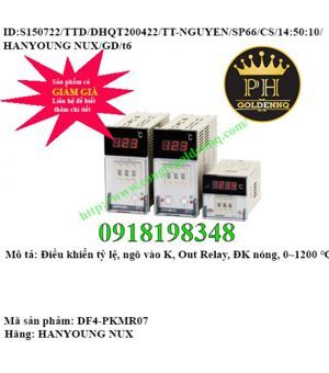 Bộ điều khiển nhiệt độ analog Hanyoung DF4-PKMR07