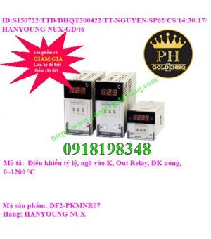 Bộ Điều khiển nhiệt Độ Hanyoung DF2-PKMNR07