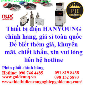 Bộ Điều Khiển Nhiệt Độ Hanyoung DF2-PPMNR06